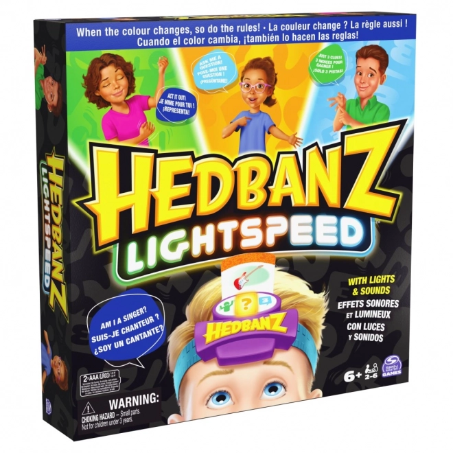 Hedbanz Lightspeed Ratespiel