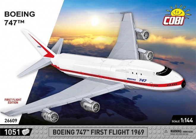 COBI Boeing 747 Erste Flug 1969 Bausatz