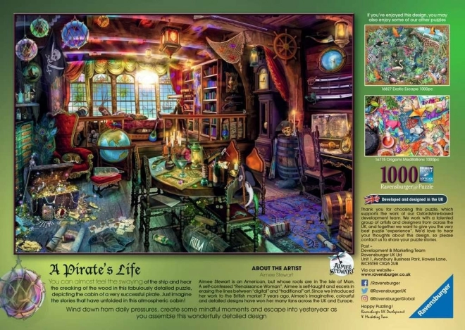 Ravensburger Puzzle Piratenleben 1000 Teile