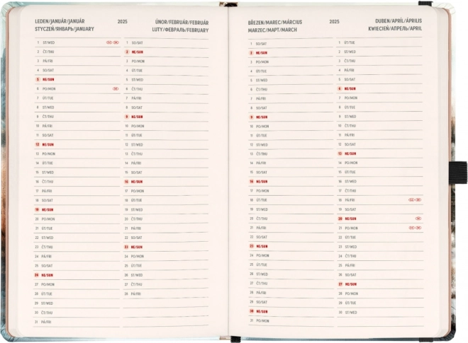 Notique Wochenkalender Japan 2025