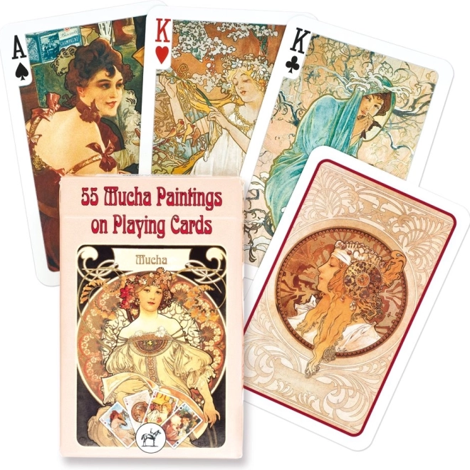 Spielkarten Alfons Mucha