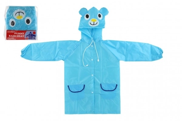 Kinderregenmantel Bär Blau