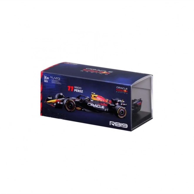 Red Bull Racing RB19 Modellauto von Bburago im Maßstab 1:43