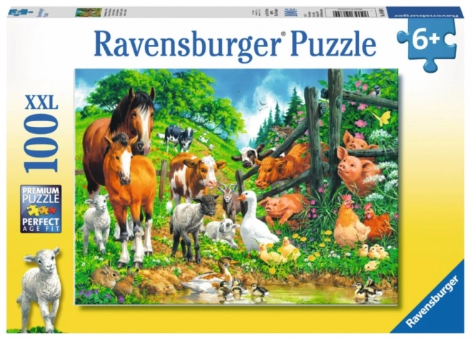 Ravensburger Puzzle Tiere XXL 100 Teile