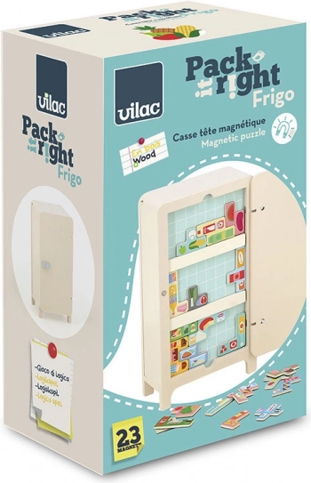 Vilac Holzmagnetspiel Leg es richtig ab mit Design von Ingela P. Arrhenius