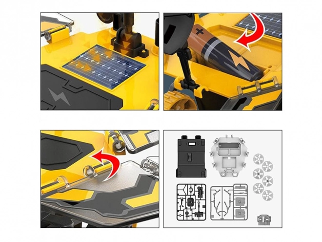 Solarbetriebener Mars Rover Bausatz