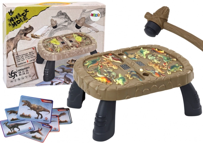 Geschicklichkeitsspiel Whac-a-Mole Dinosaurier Tisch