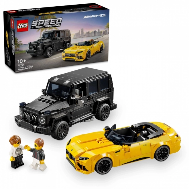 Mercedes-AMG G 63 und Mercedes-AMG SL 63 LEGO Speed Champions Bausatz