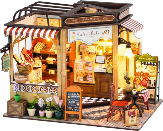 Miniaturenhaus Julias Bäckerei 2Kids Toys