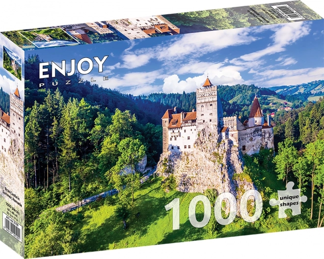 Enjoy Puzzle Branský Schloss im Sommer, Rumänien