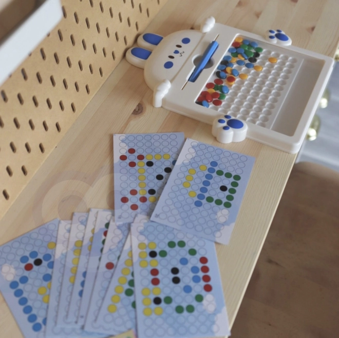 Magnetische Zeichentafel für Kinder Montessori MagPad Hase