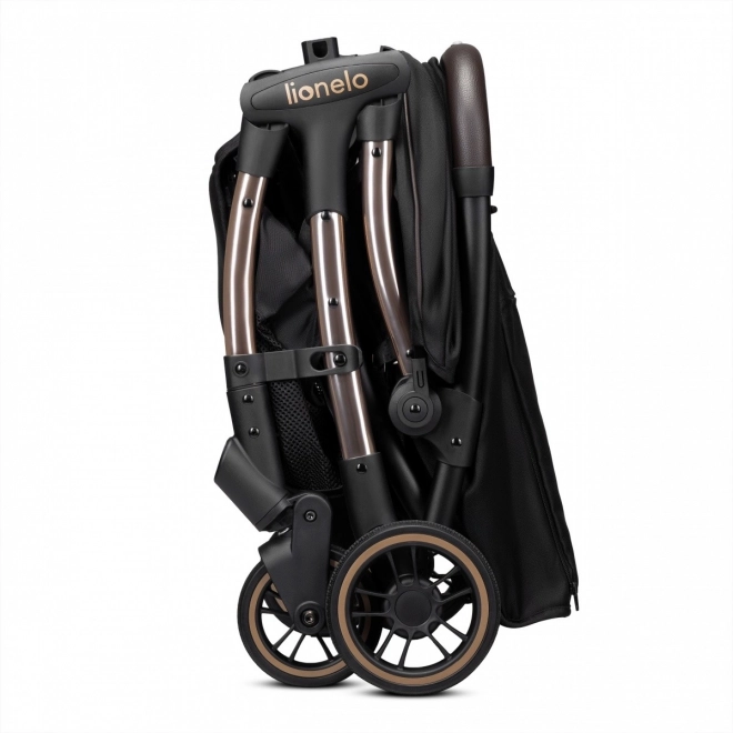 Sportlicher Kinderwagen Julie One Schwarz Gold