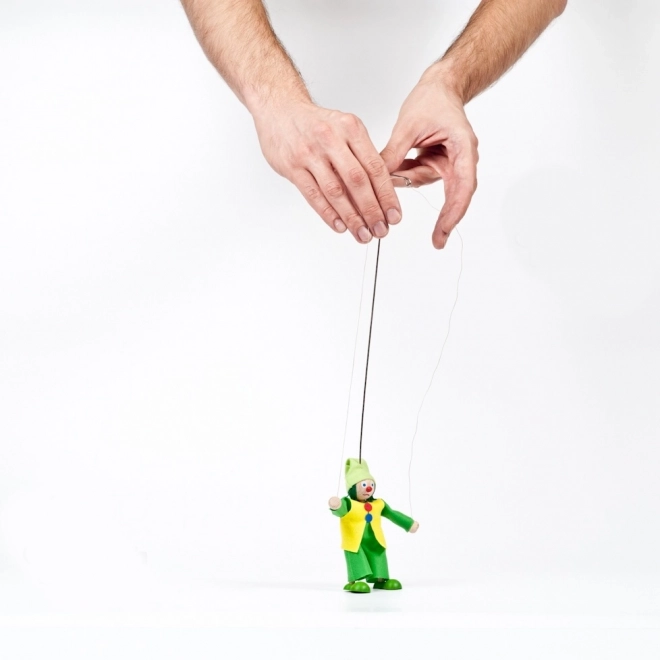 Dřevěná Puppe Wassergeist Čvachtal