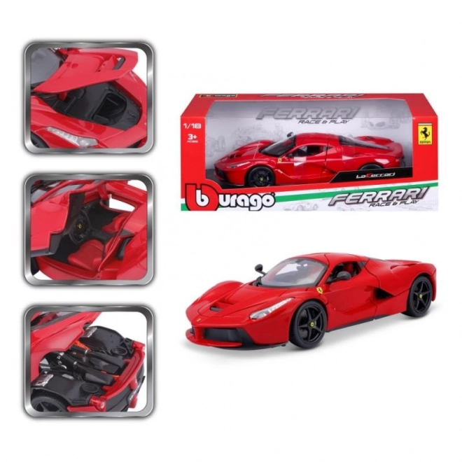 Bburago Ferrari LaFerrari Modellauto Rot