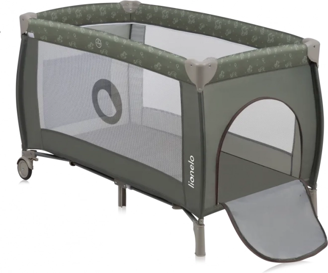 Reisebett Lionelo Sven Plus Beige Olive