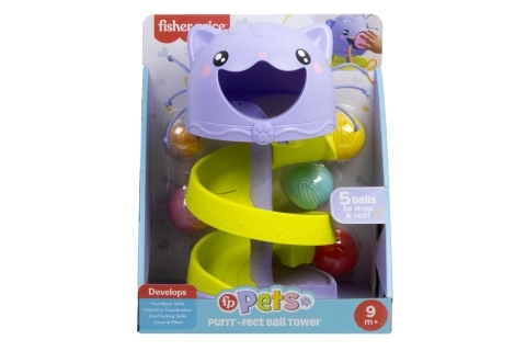 Fisher-Price Katzen Kullerrampe