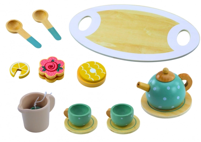 Holz Kindertee- und Kaffeeset