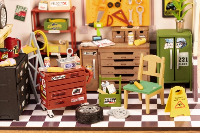 Miniatur-Garage von RoboTime