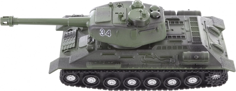 Drehbarer Turm und lange Kanone