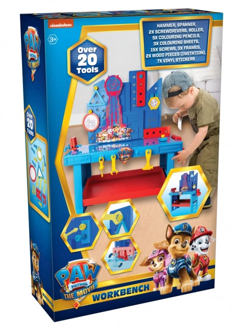 Werkbank für junge Handwerker Paw Patrol