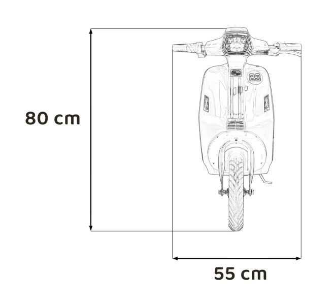 Rosa Kinderscooter Retro 23