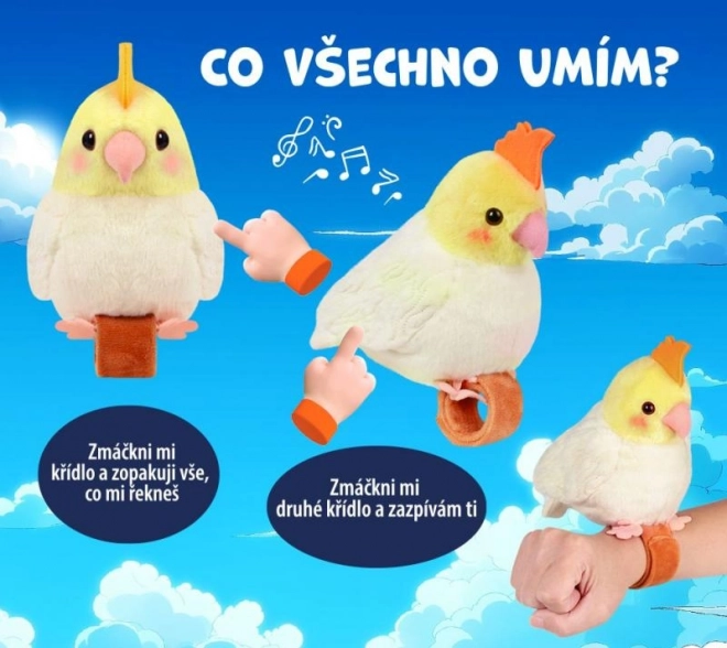 Wiederholender und singender Vogel