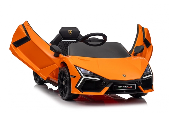 Kinder Elektroauto Lamborghini Revuelto orange