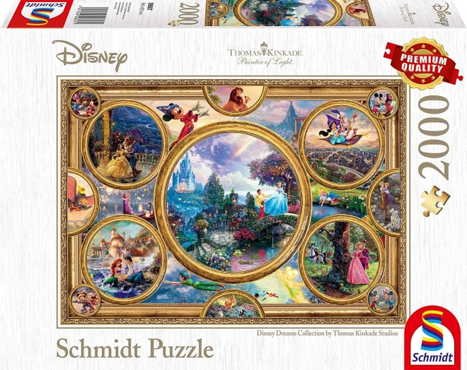 Schmidt Puzzle Disney Collage 2000 Teile