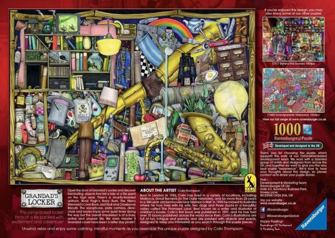 Ravensburger Puzzle Opas Schrank 1000 Teile