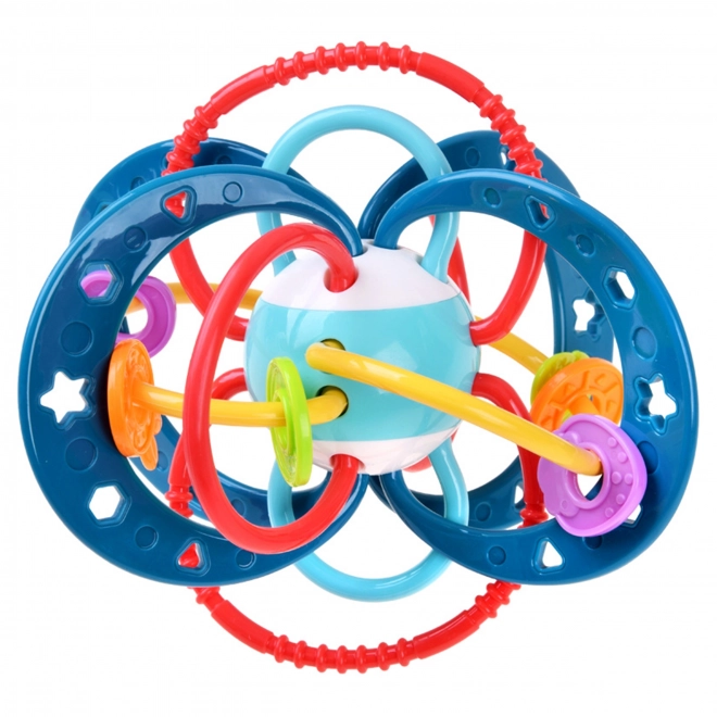 Woopie Baby Montessori Beißring und Rassel Spielzeug