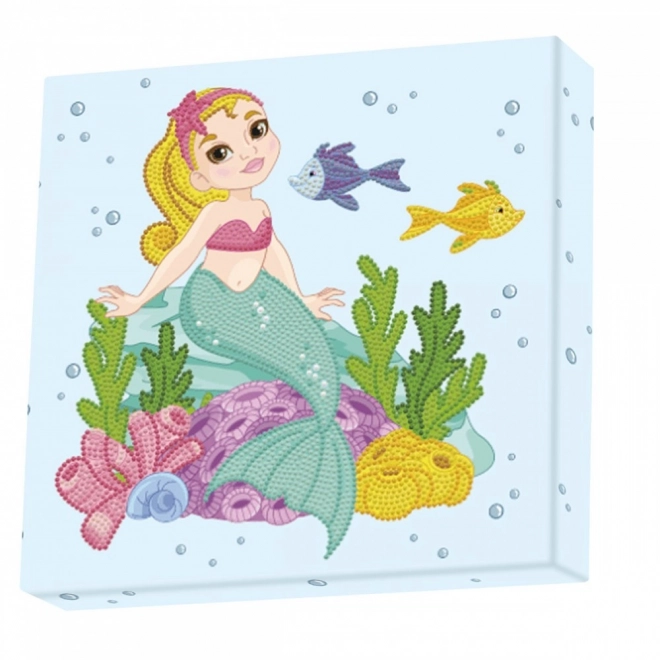 Diamond Dotz Set kleine Meerjungfrau