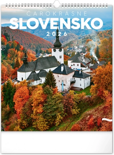 Wandkalender Wunderschönes Slowakei 2026