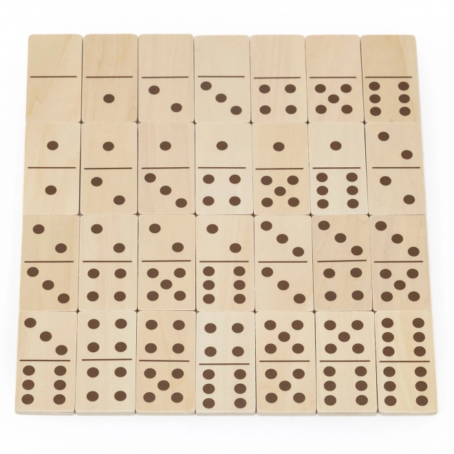 Viga Holz-Domino 2-in-1 Tiere und Zahlen