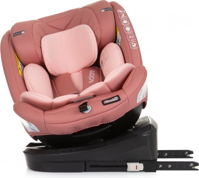 Chipolino Autokindersitz Volare i-Size 360 Flamingo