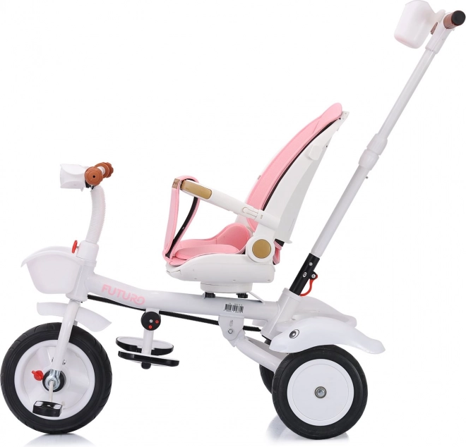 Chipolino Kinder Dreirad Princess mit Verdeck 2-in-1