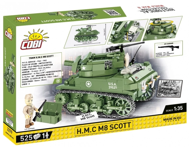 Konstruktionsset COBI H.M.C M8 Scott