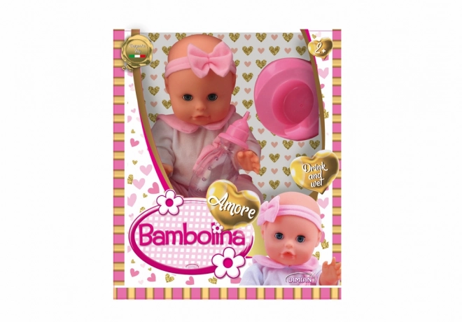 Bambolina Puppenbaby mit Zubehör