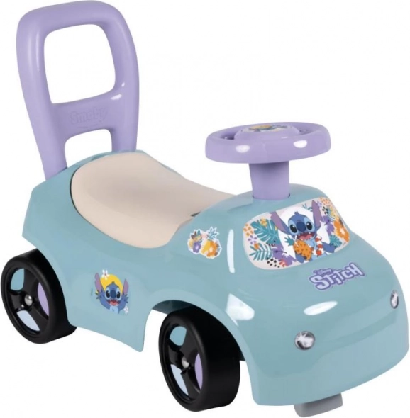 Rutschauto mit Stitch-Motiv