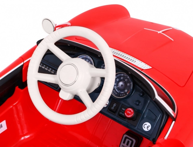 BMW 507 Retro Rotes Fahrzeug