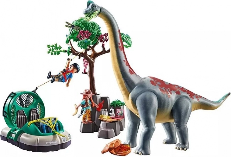 Brachiosaurus mit beweglichem Kiefer
