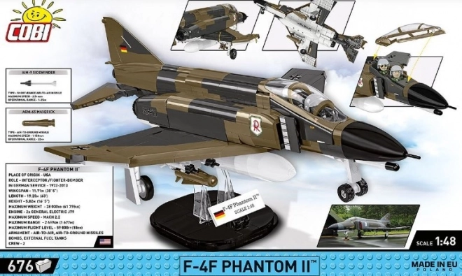 Bausteine F-4F Phantom II Model