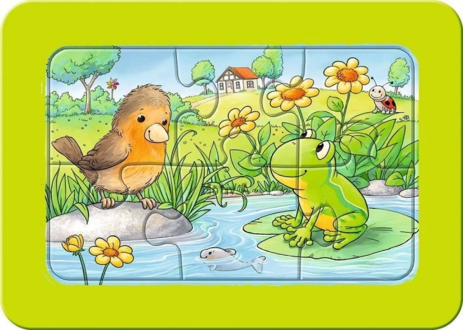 Ravensburger Mein erstes Puzzle Garten Tiere