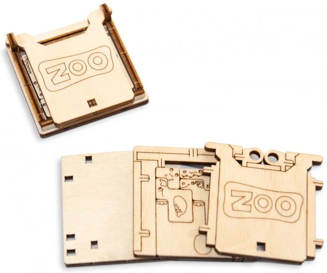 Holz-3D-Puzzle Zoo