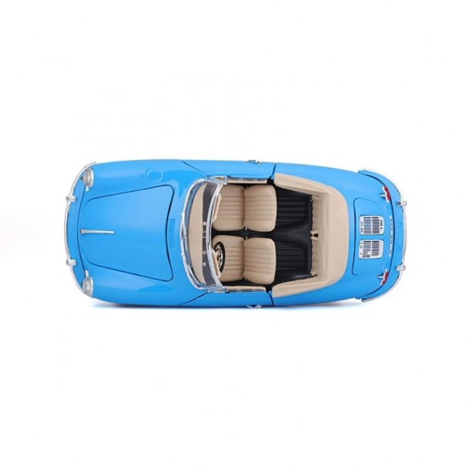 Porsche 356B Cabriolet Modellauto Blau