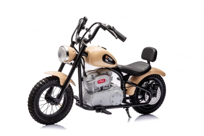 Kindermotorrad mit Akku 36V Khaki