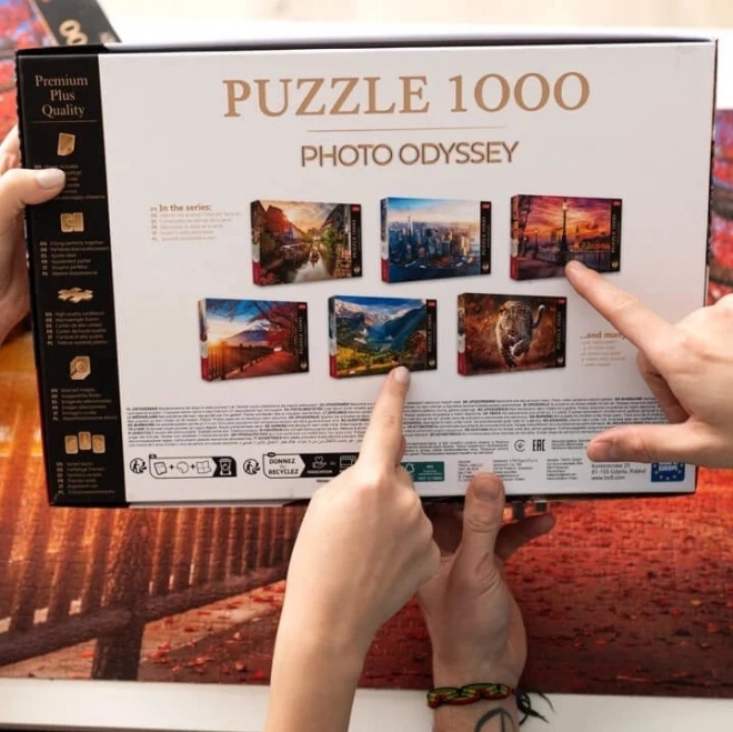 Trefl Puzzle 1000 Teile Premium Plus Photo Odyssey - Kleine Venedig in Colmar, Frankreich