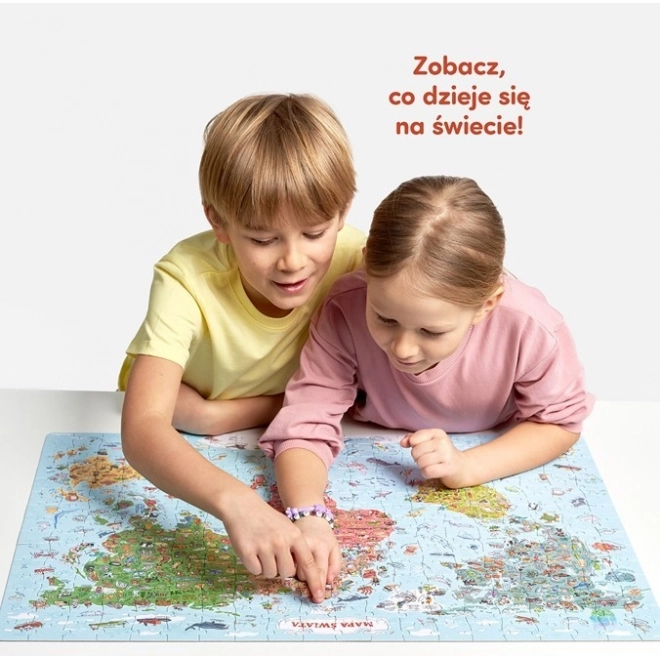 Entdecker-Puzzle - Weltkarte
