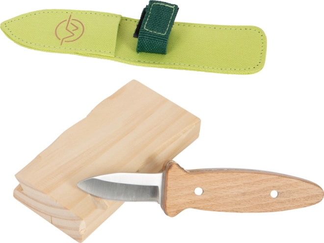 Komplettes Set für kleine Holzschnitzer