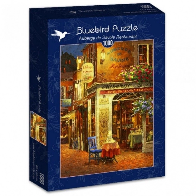 Bluebird Puzzle Restaurant Auberge de Savoie 1000 Teile