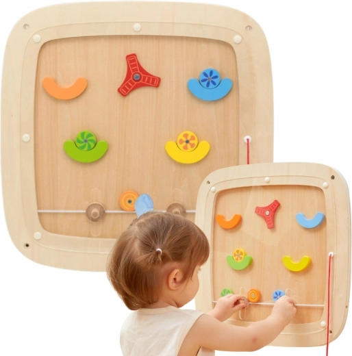 Magnetischer Stift für präzise Führung der Kugeln